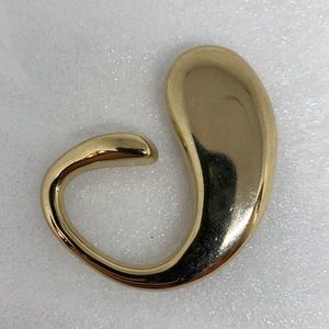 Vintage DMP gold belt buckle